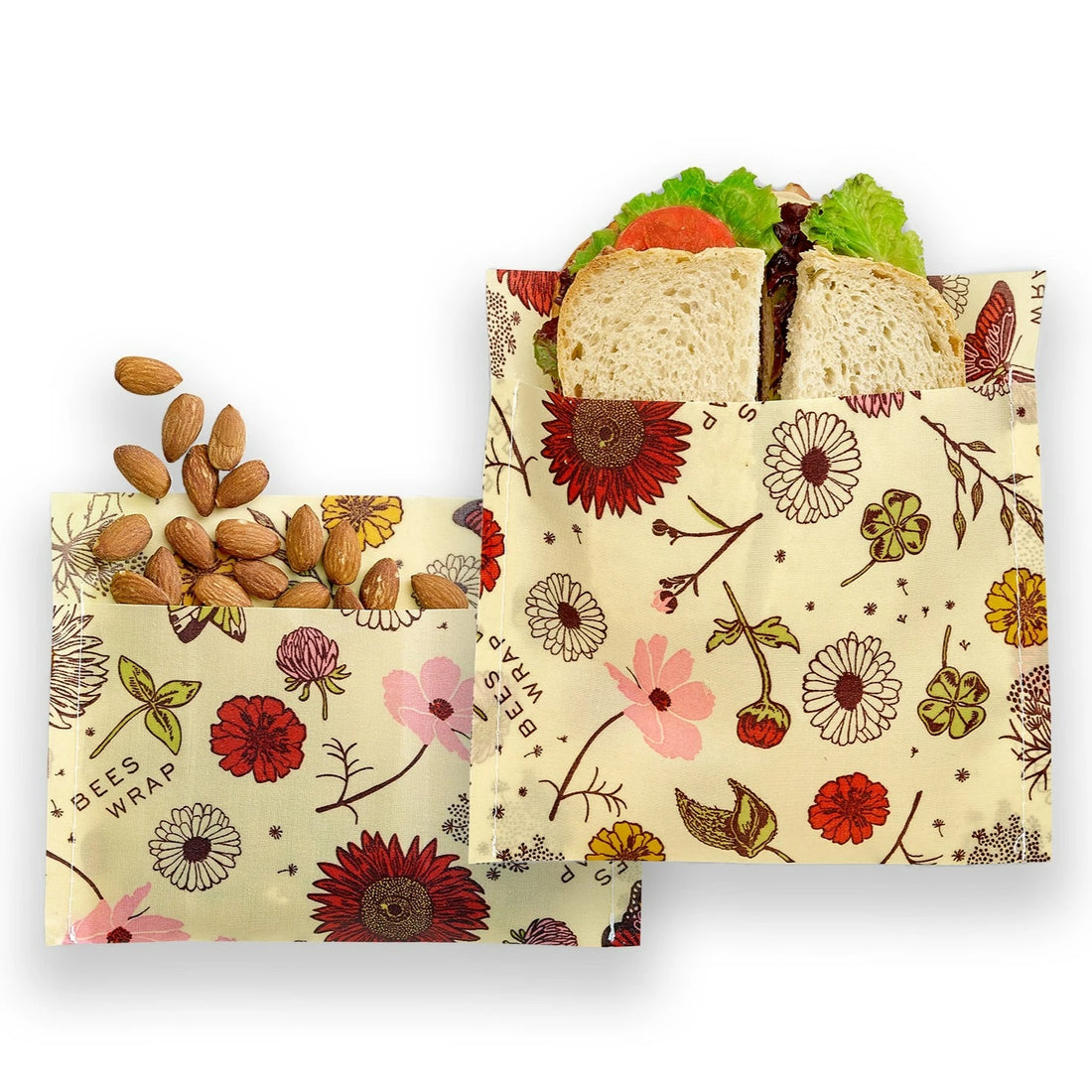 Vegan Wax Snack and Sandwich Bags