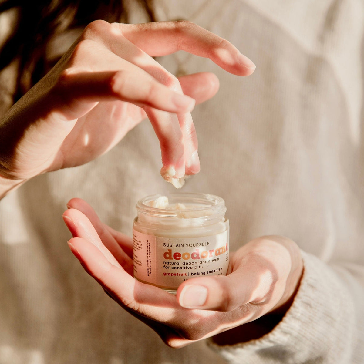 Grapefruit Deodorant Cream