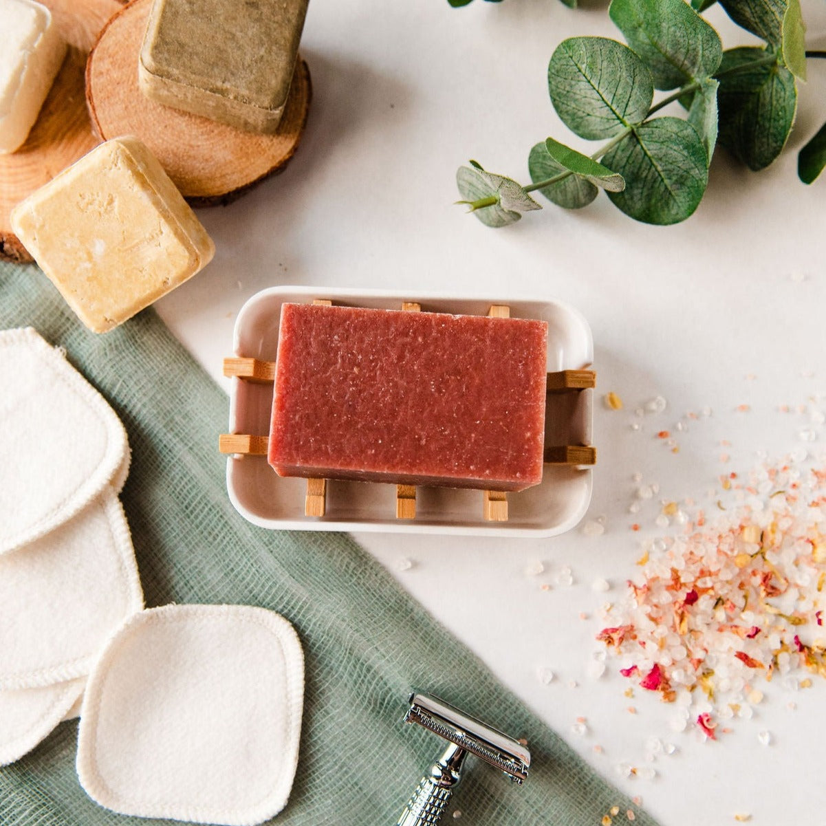 Biodegradable Bamboo Soap Dish Tray