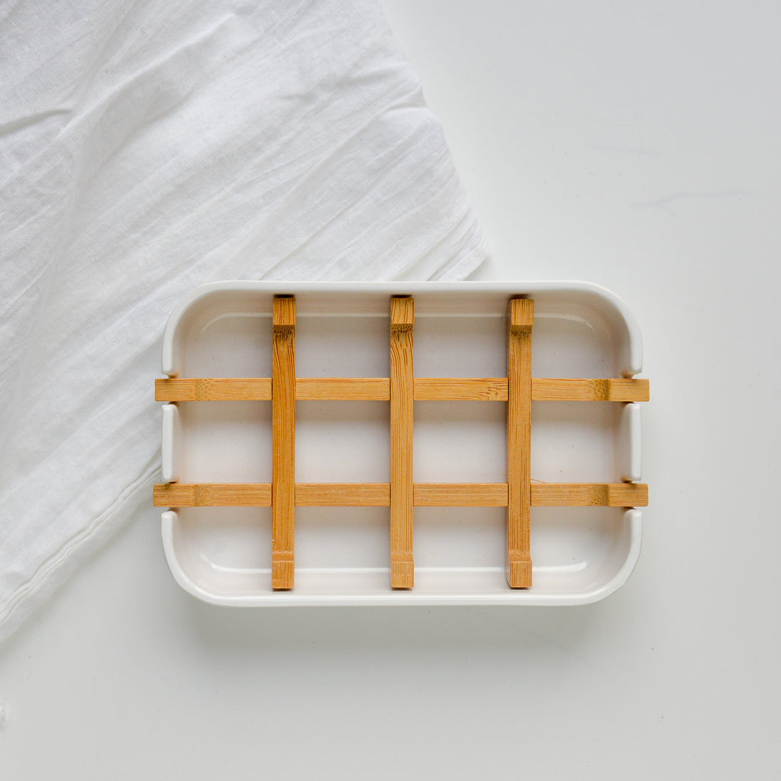 Biodegradable Bamboo Soap Dish Tray
