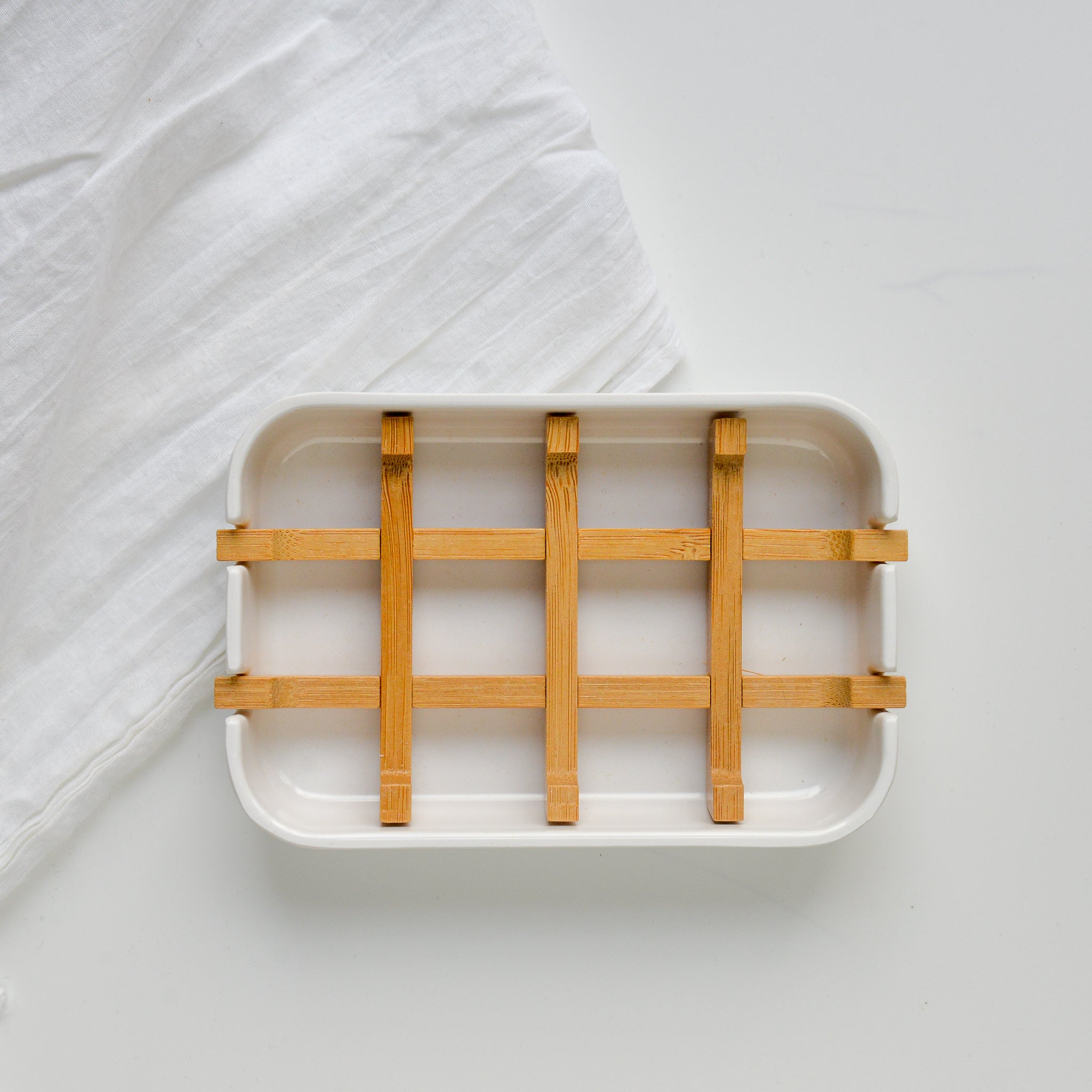 Biodegradable Bamboo Soap Dish Tray