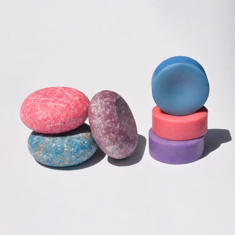 Summer Shampoo and Conditioner Bar Collection
