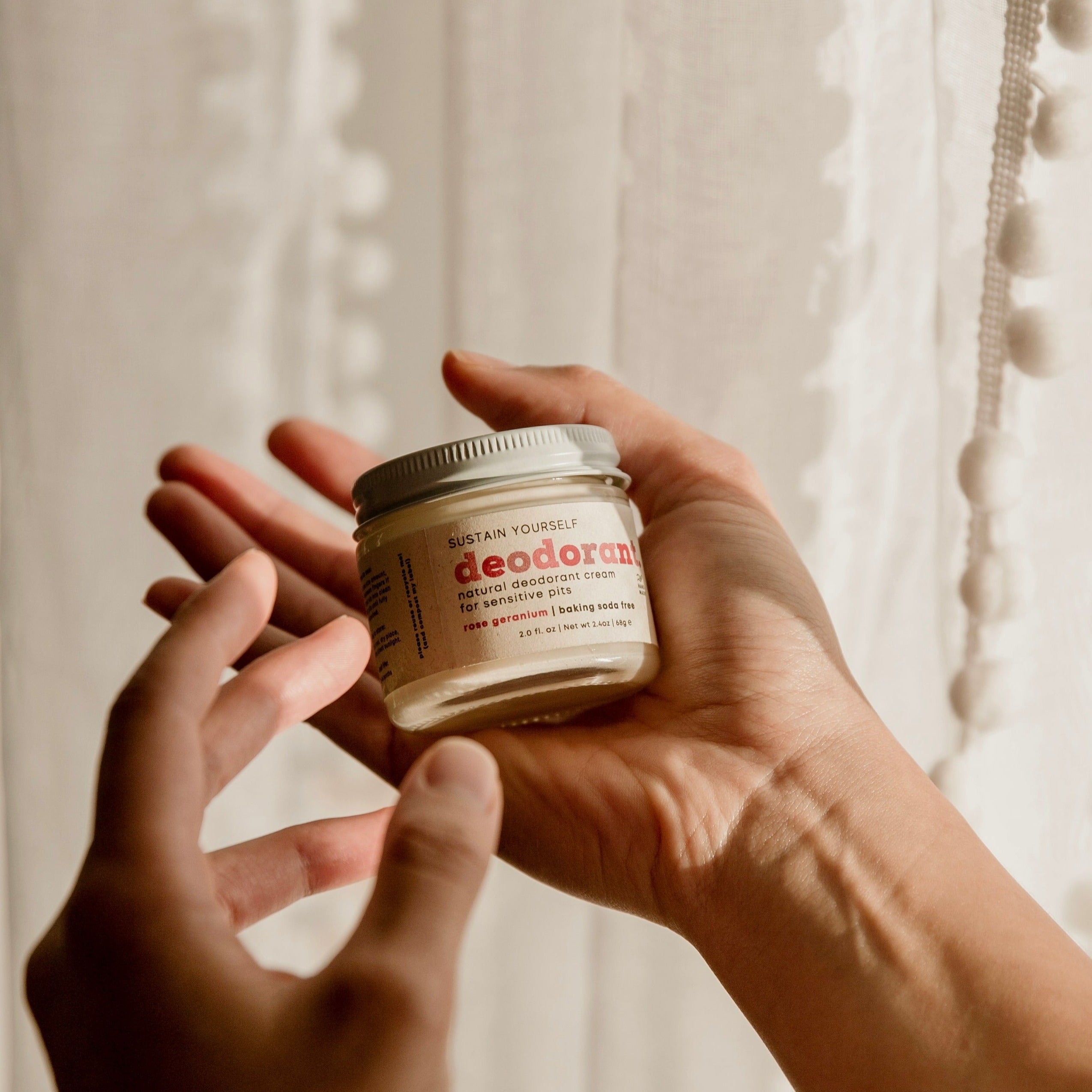 Rose Geranium Deodorant Cream