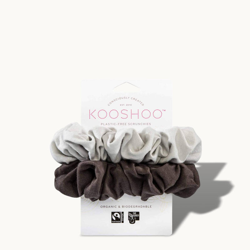 Kooshoo Organic Scrunchies - Moon Shadow