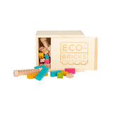Colored Eco Bricks - 54 Pieces