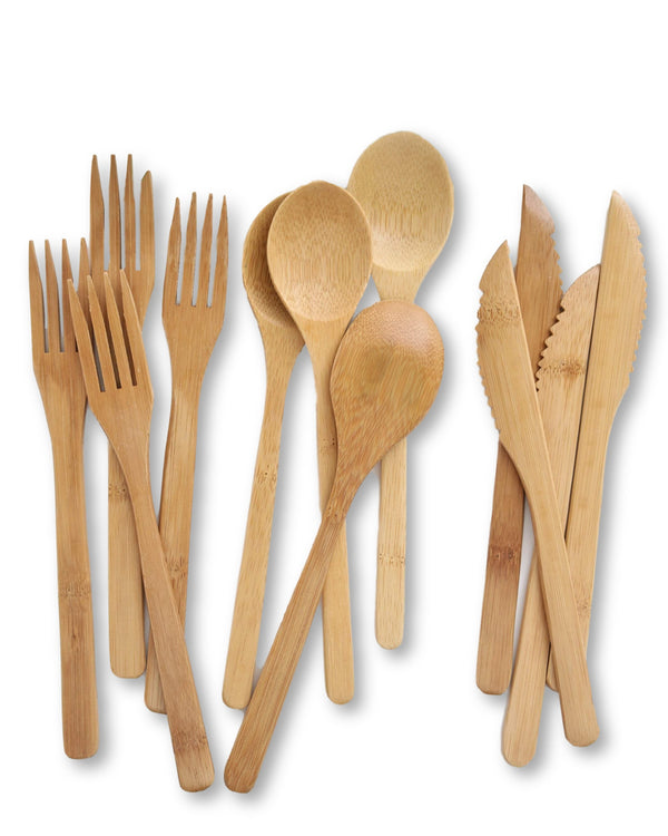 Bamboo Cutlery Set - Plastic Free Pursuit