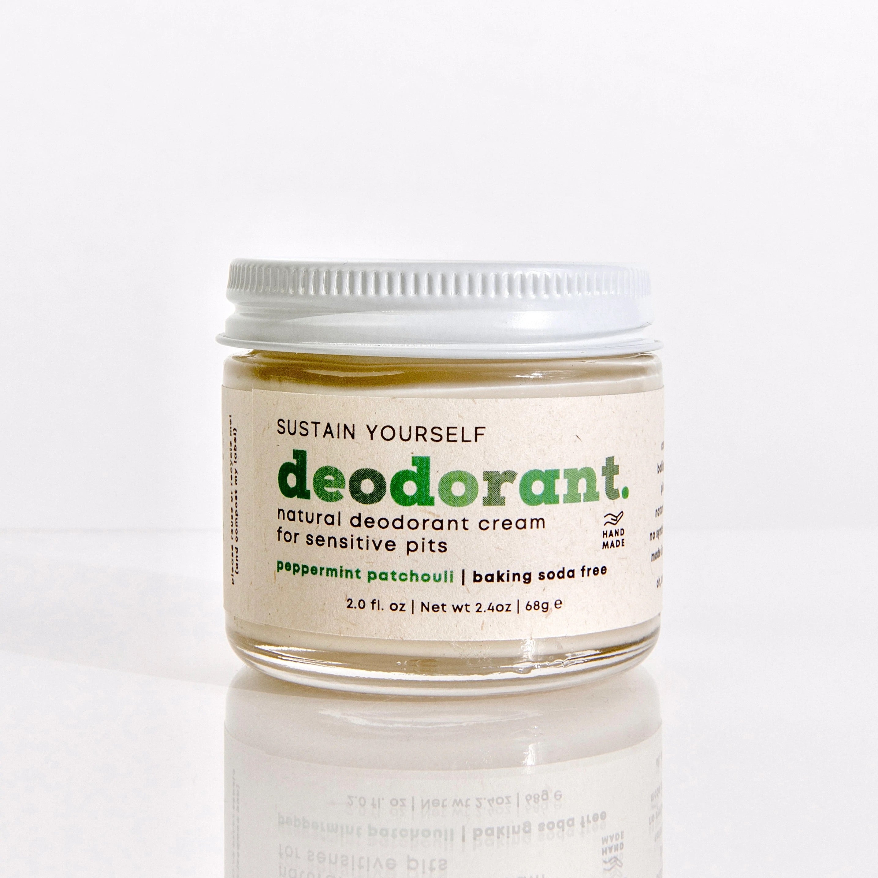 Peppermint Patchouli Deodorant Cream