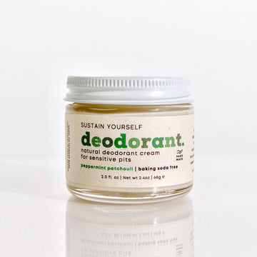 Peppermint Patchouli Deodorant Cream