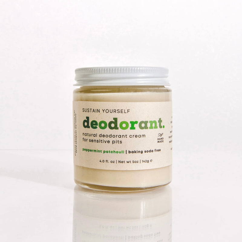 Peppermint Patchouli Deodorant Cream
