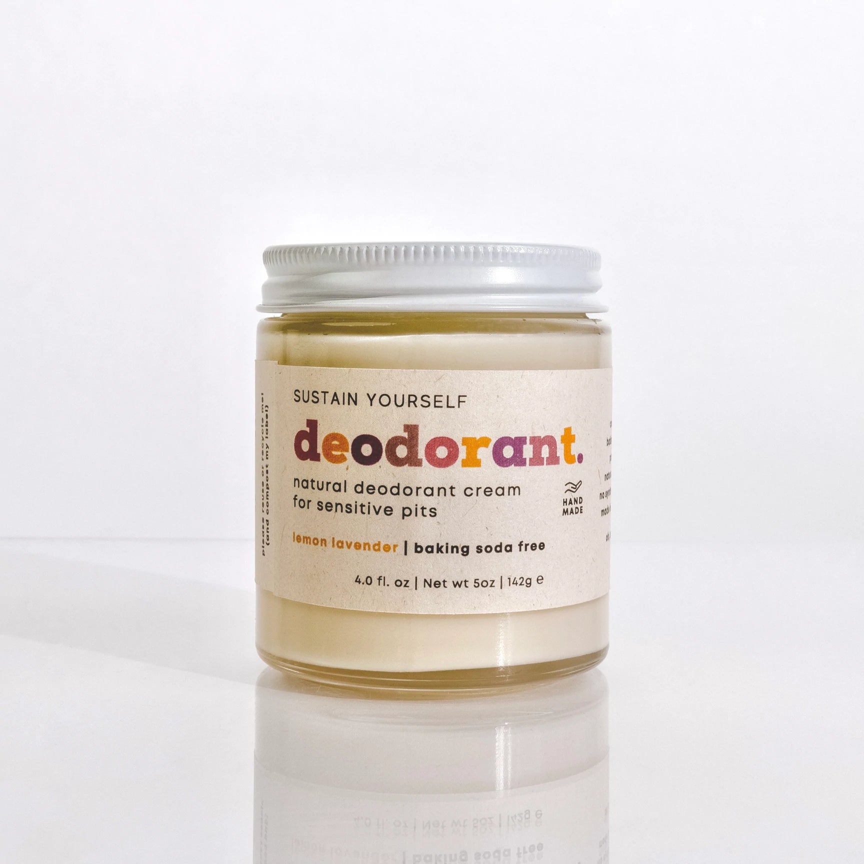 Lemon Lavender Deodorant Cream