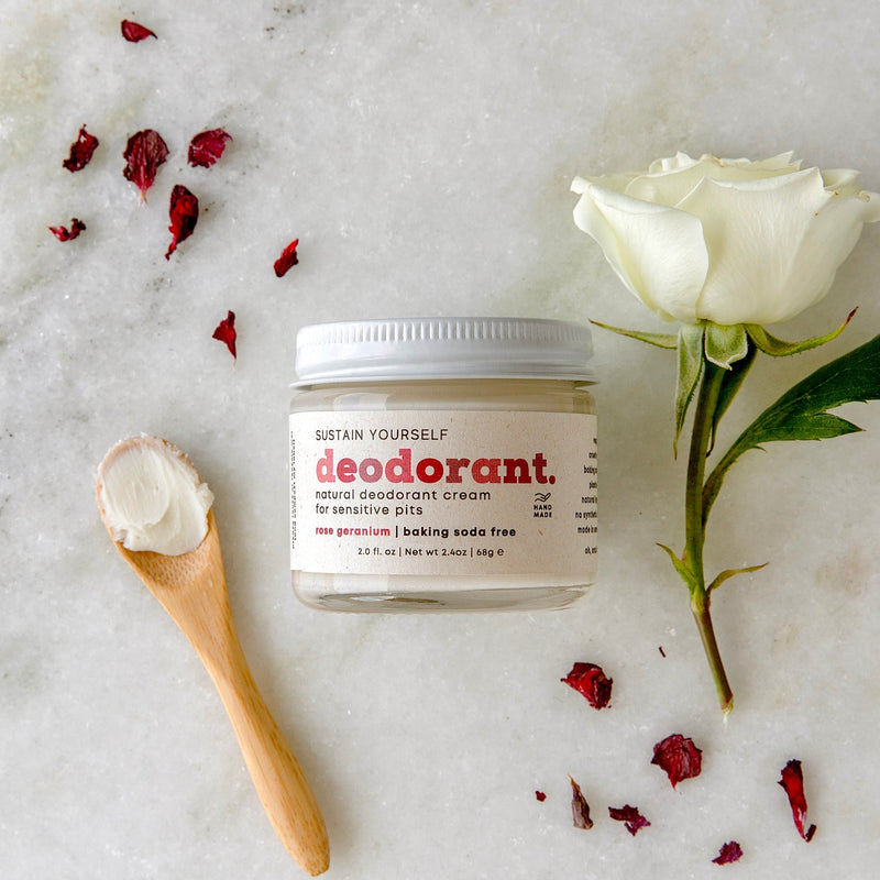 Rose Geranium Deodorant Cream