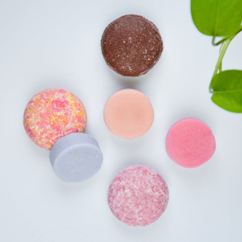 Floral Shampoo and Conditioner Bar Collection