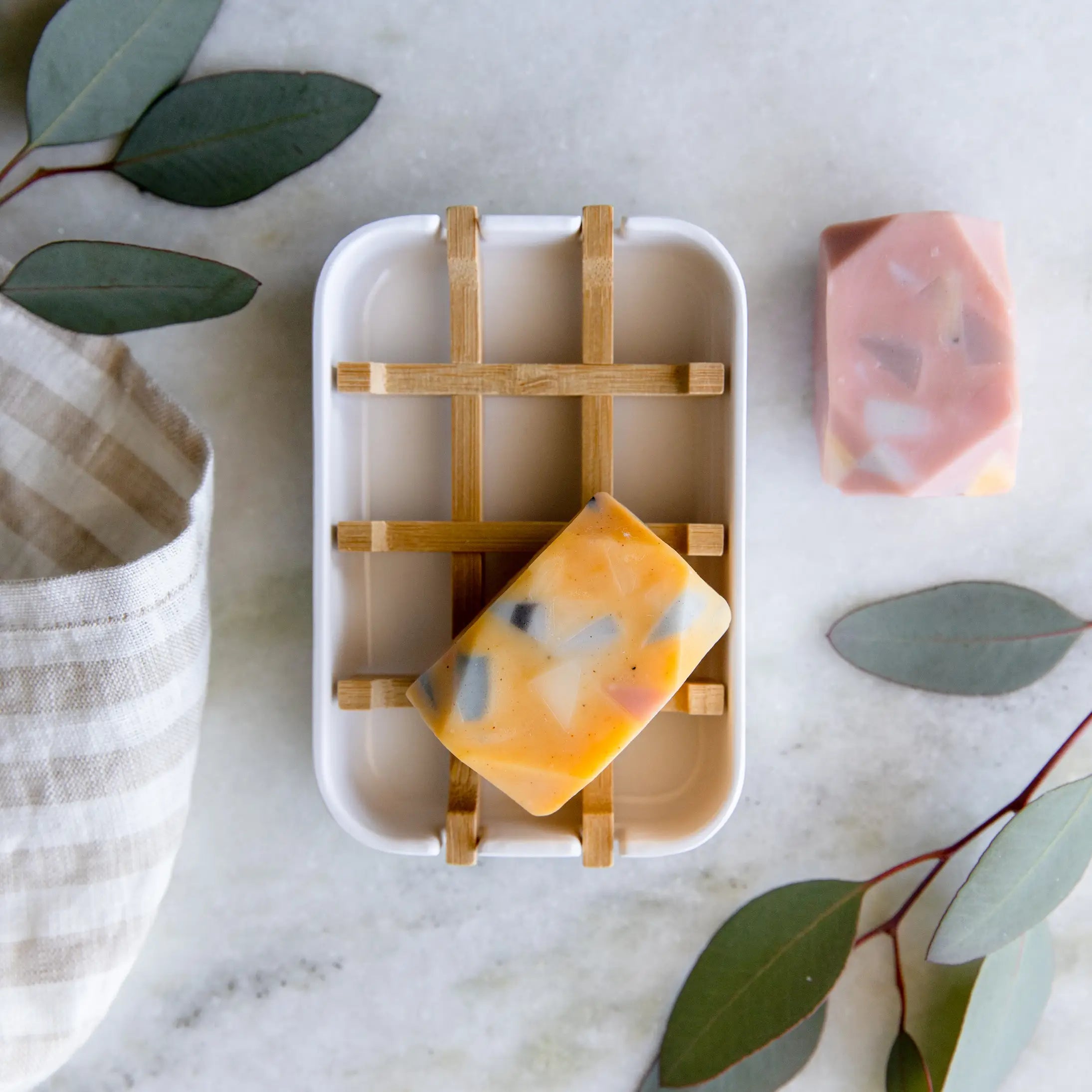 Biodegradable Bamboo Soap Dish Tray