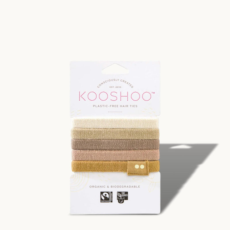 Kooshoo Organic Hair Ties - Blond