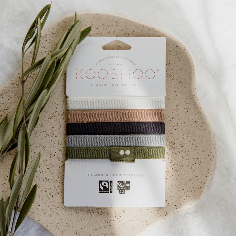 Kooshoo Organic Hair Ties - Classics