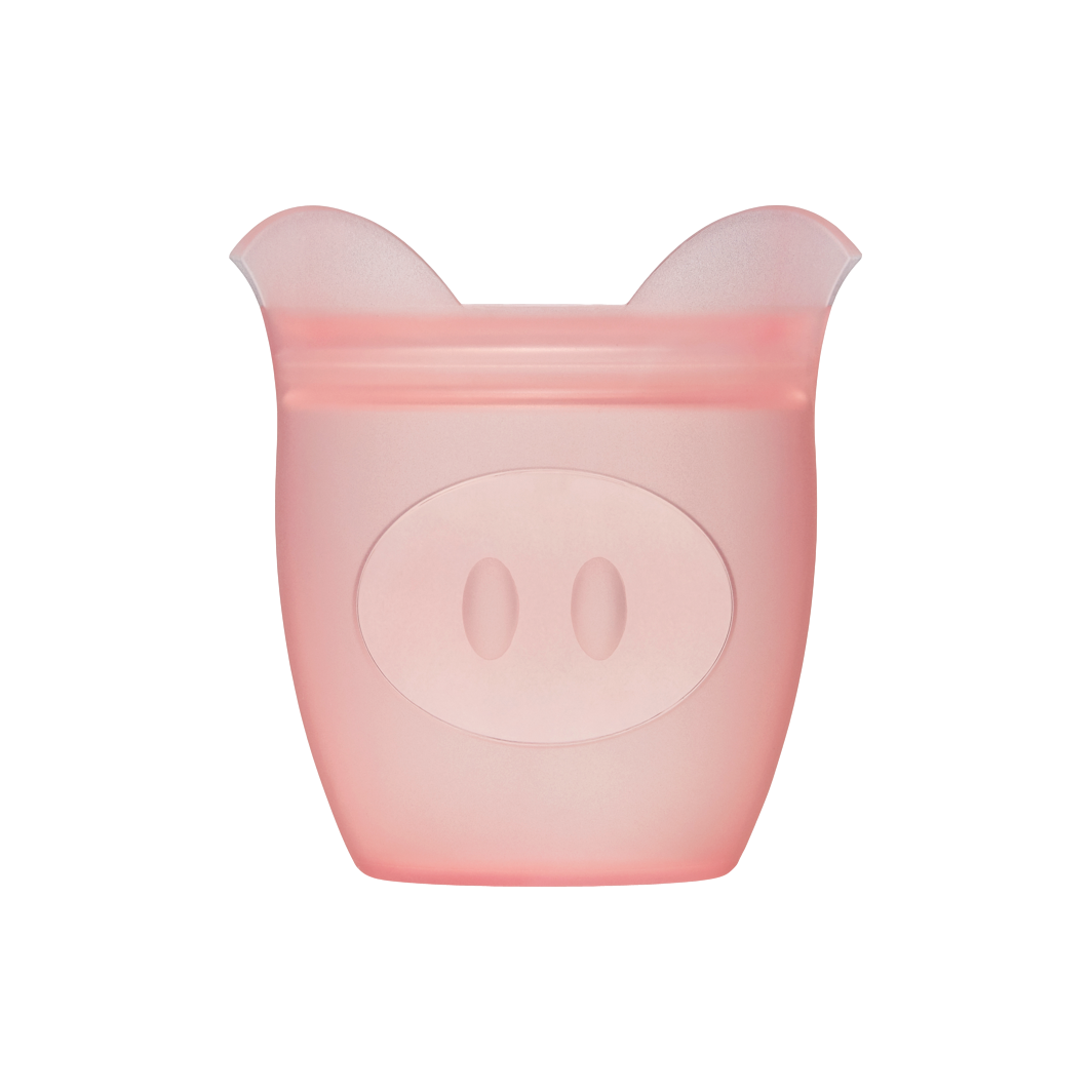 Zip Top Reusable Animal Snack Container