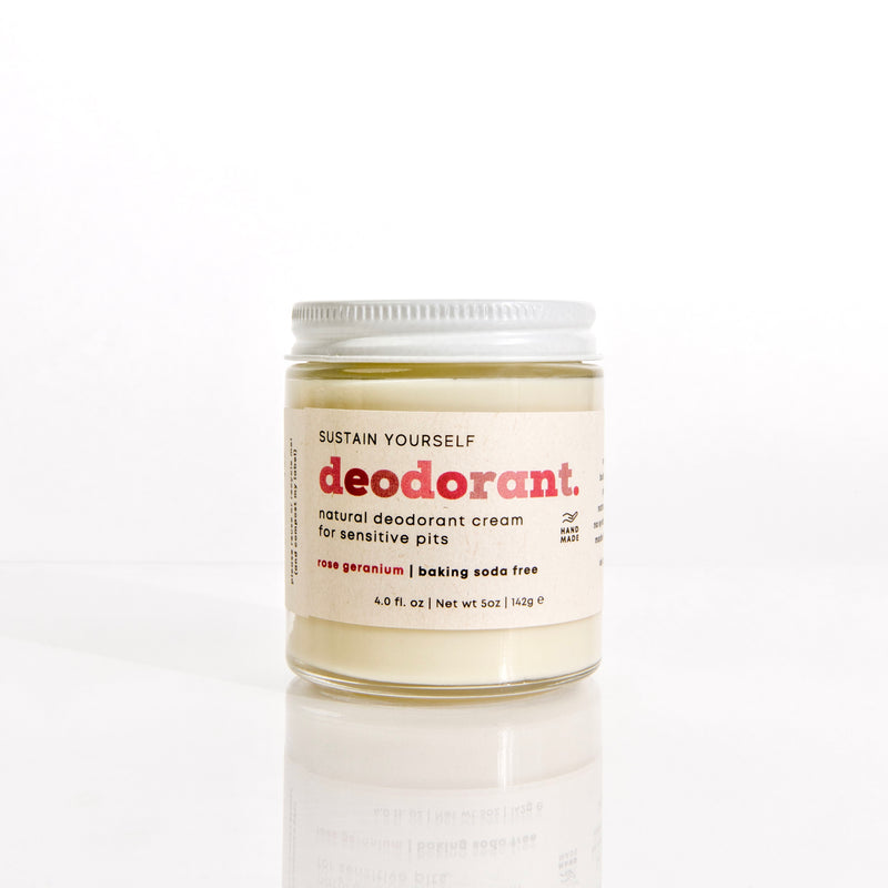 Rose Geranium Deodorant Cream