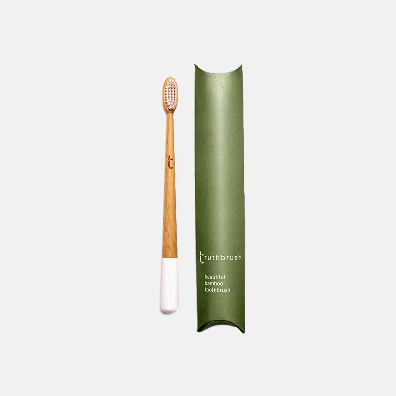 Painted Bamboo Toothbrush with Soft Bristles